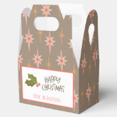  Retro Mideeuw Modern Star Christmas Bedankdoosjes (Geopend)