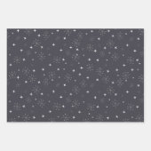 Retro Mideeuwse kerstabel Inpakpapier Vel (Voorkant 2)