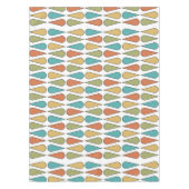 Retro Mideeuwse tapijten kleurrijk Tafelkleed (Voorkant)