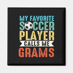 Retro Mijn favoriete voetballer noemt me oma _ Magneet