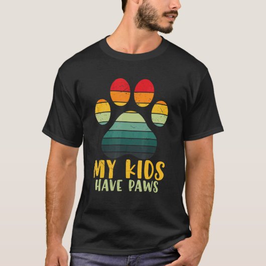 Retro Mijn Kinderen hebben ouders van ouders van o T-shirt (Voorkant)