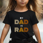 Retro Mijn vader is Rad Kinderen Vaderdag T-shirt