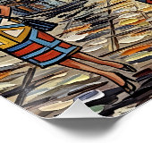 Retro Milan Fashion Scene Perfect Poster (Hoek)