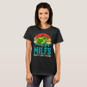 Retro  Milfs Man I Love Frogs Gezegde Kikker T-shirt (Voorkant volledig)