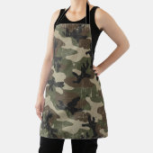 Retro Militair Camouflagepatroon Schort (Insitu)