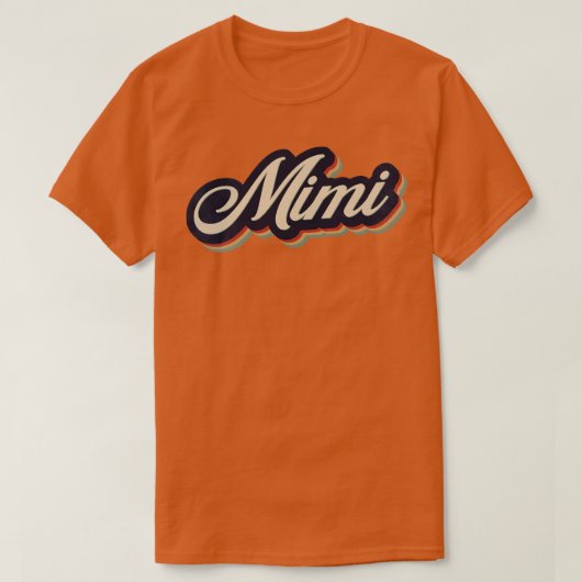 Retro Mimi T-shirt (Design voorkant)