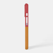 Retro Minimalist Arch Illustration iPhone 16 Hoesje (Linkerkant)