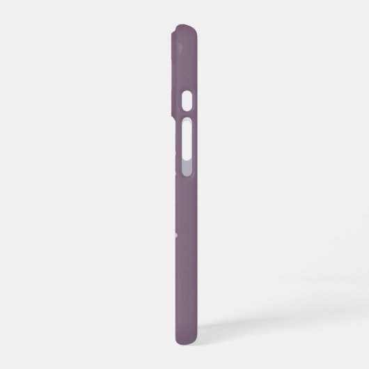 Retro Minimalist Lavender Stems iPhone 16 Hoesje (Linkerkant)