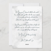 Retro minimalistische herten tussen kerstbomen feestdagenkaart (Achterkant)