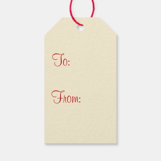 Retro , minimalistische kerststerren Labels Cadeaulabel (Achterkant)