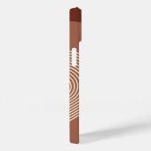 retro-minimalistische regenboog Case-Mate iPhone case (Achterkant / Rechts)