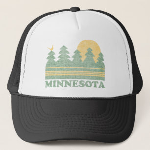 Retro Minnesota Trucker Pet