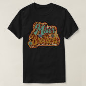 Retro Miser Geschenken Naam Broers Bloemen Persona T-shirt (Design voorkant)