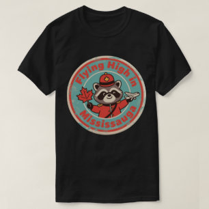 Retro Mississauga Wasbeer Mountie T-shirt