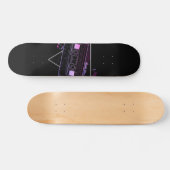 Retro Mix Persoonlijk Skateboard (Horizontaal)