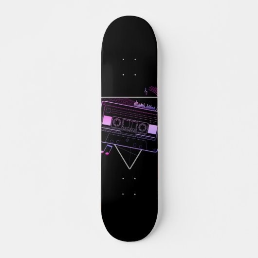Retro Mix Persoonlijk Skateboard (Voorkant)
