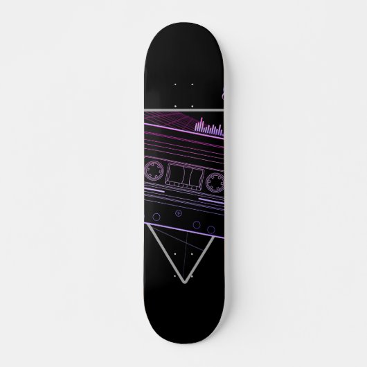 Retro Mix Persoonlijk Skateboard (Voorkant)