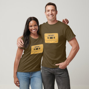 Retro Mix tape. Gepersonaliseerde T-Shirt