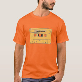 Retro Mix tape. Gepersonaliseerde T-Shirt