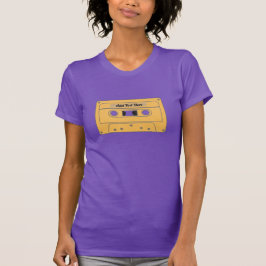 Retro Mix tape. Gepersonaliseerde T-Shirt
