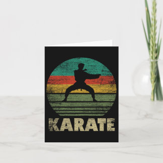 Retro Mixed Martial Arts - MMA Karate Kaart
