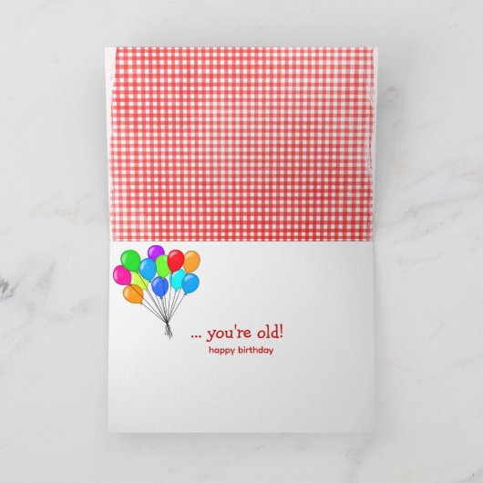 Retro mixing Bowls Birthday Kaart (Binnen)