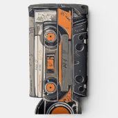 retro mixtape cassette Koelbox Seltzer Blikjeskoeler (Achterkant)
