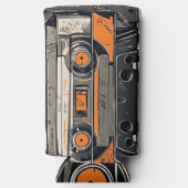 retro mixtape cassette Koelbox Seltzer Blikjeskoeler (Voorkant)