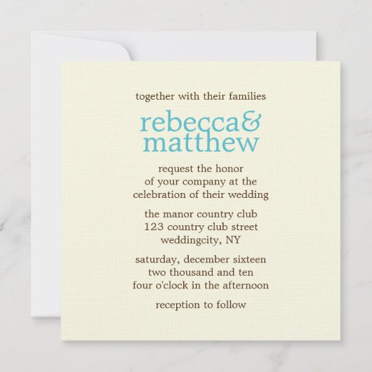 Retro Mixtape Wedding Kaart (Achterkant)