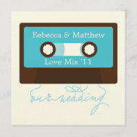 Retro Mixtape Wedding