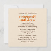 Retro Mixtape Wedding Kaart (Achterkant)