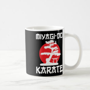 Retro Miyagi-do Karate Life Bonsai Tree Ma Koffiemok