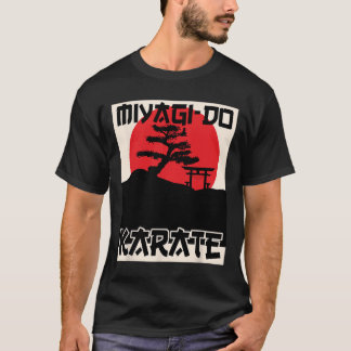 Retro  Miyagi-do Karate Life Bonsai Tree Ma T-shirt