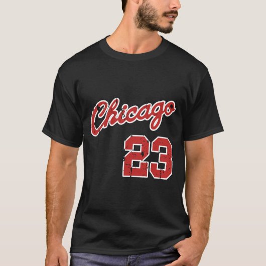 Retro MJ Jersey T-shirt (Voorkant)