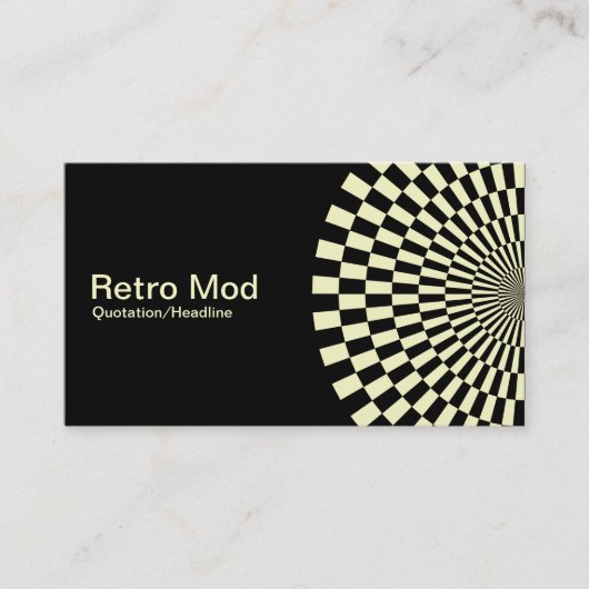 Retro Mod 07 Visitekaartje (Voorkant)