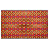 retro mod 60s 70s bloemenpatroon stof (Fat Quarter)