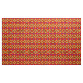 retro mod 60s 70s bloemenpatroon stof (Yard (91,4 cm))