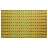 retro mod 60s 70s bloemenpatroon stof (Yard (91,4 cm))