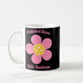 Retro Mod 70s Ckleball Bloem D Koffiemok (Links)
