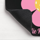 Retro Mod 70s Ckleball Flower D  Muismat (Hoek)