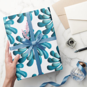 Retro MOD Bloemen - Bloemrijke Lente Zomer Tuin Cadeaupapier