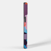 Retro mod bloemen  Case-Mate iPhone case (Achterkant / Rechts)