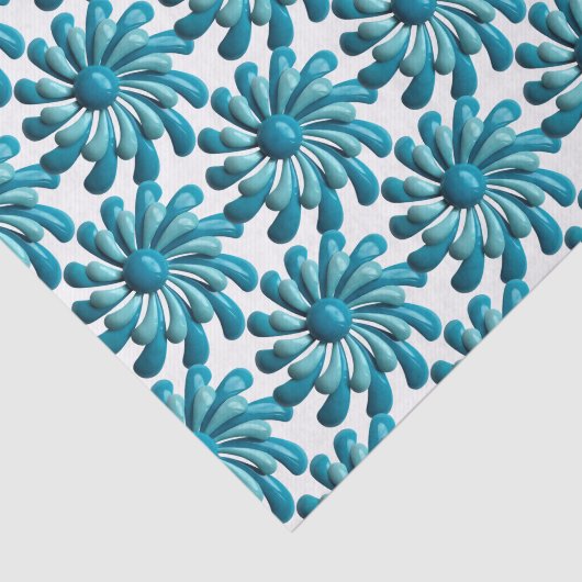 Retro MOD Bloemen - MCM Lente Zomertuin Tissuepapier (Detail)