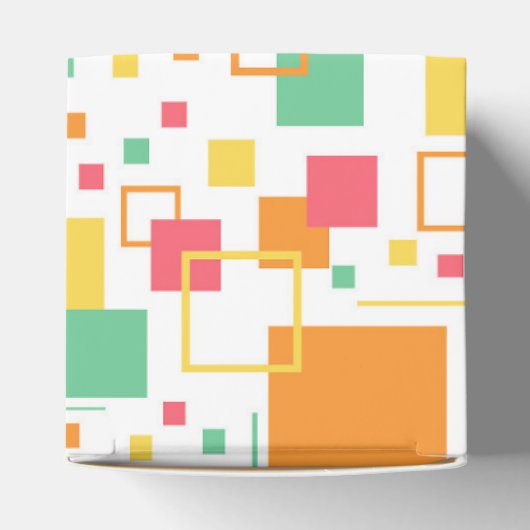 Retro Mod Citrus Bedankdoosjes (Bovenkant)