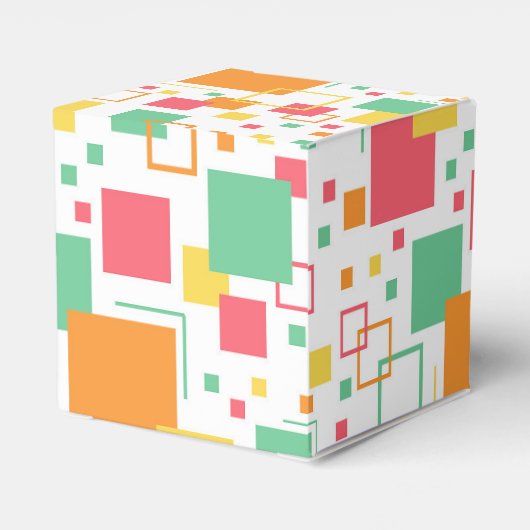 Retro Mod Citrus Bedankdoosjes (Achterkant)