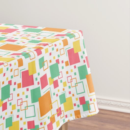 Retro Mod Citrus Tafelkleed (Voorbeeld)