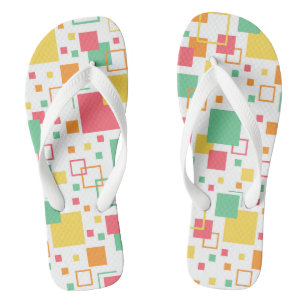 Retro Mod Citrus Teenslippers