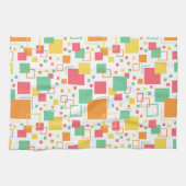 Retro Mod Citrus Theedoek (Horizontaal)