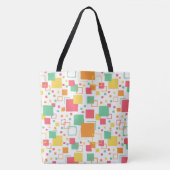 Retro Mod Citrus Tote Bag (Voorkant)