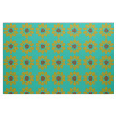 Retro  Mod Floral Pattern Stof (Fat Quarter)